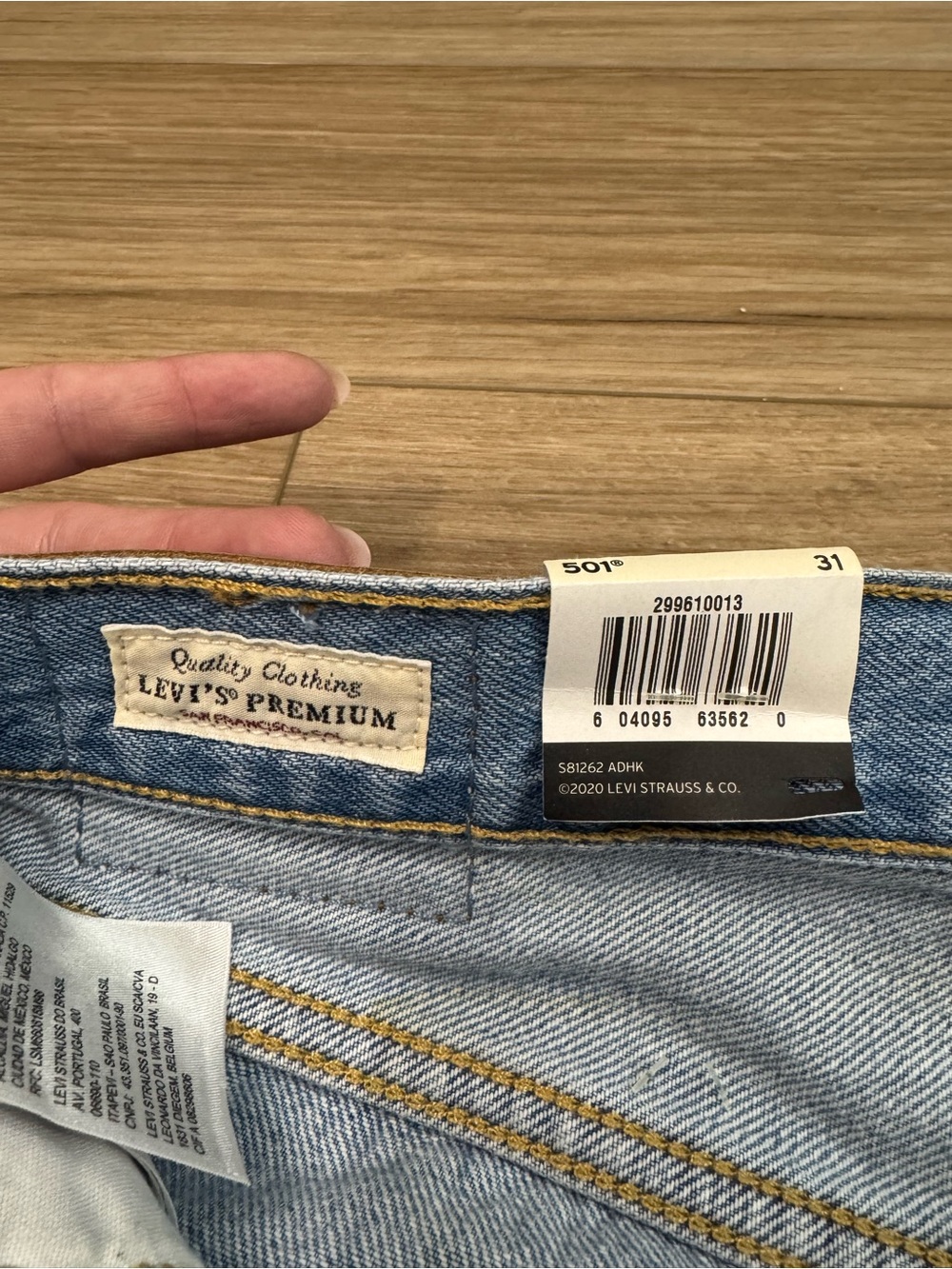 NWT Levi’s 501 Shorts Size 31 - Picture 6 of 11